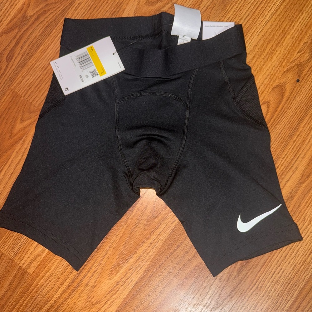NWT Nike Black Sliding Shorts, Kids small